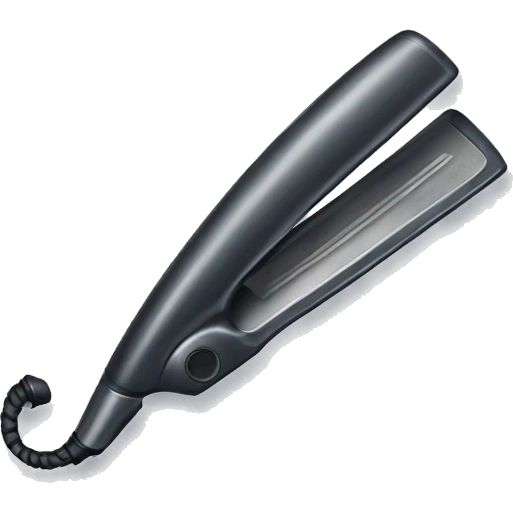 Hair iron emoji