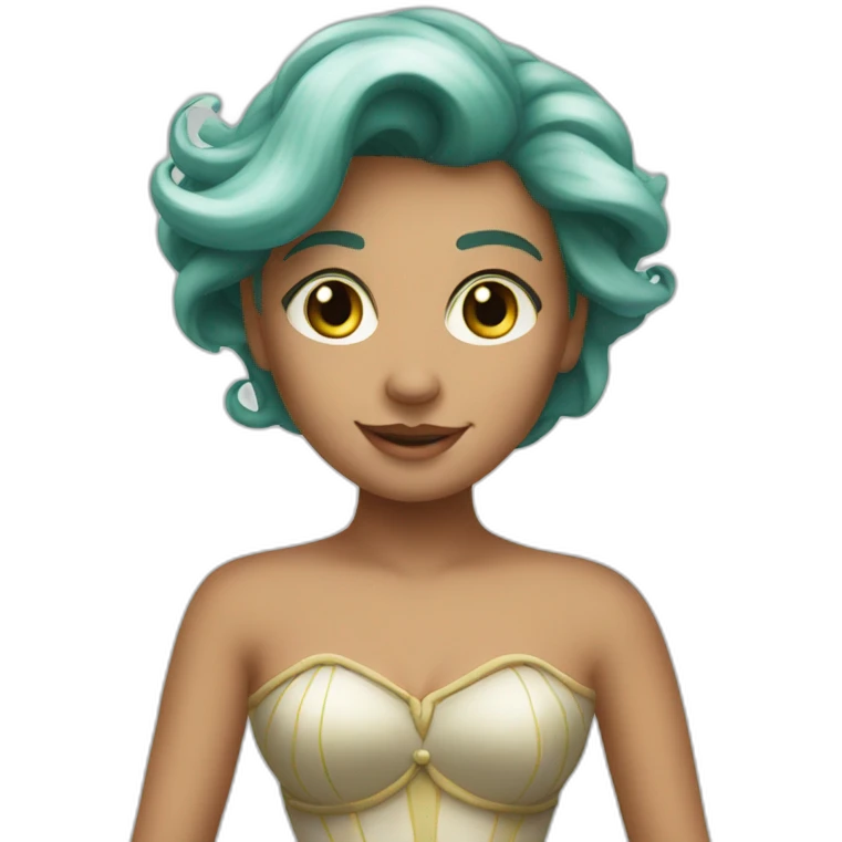 la petite sirene emoji