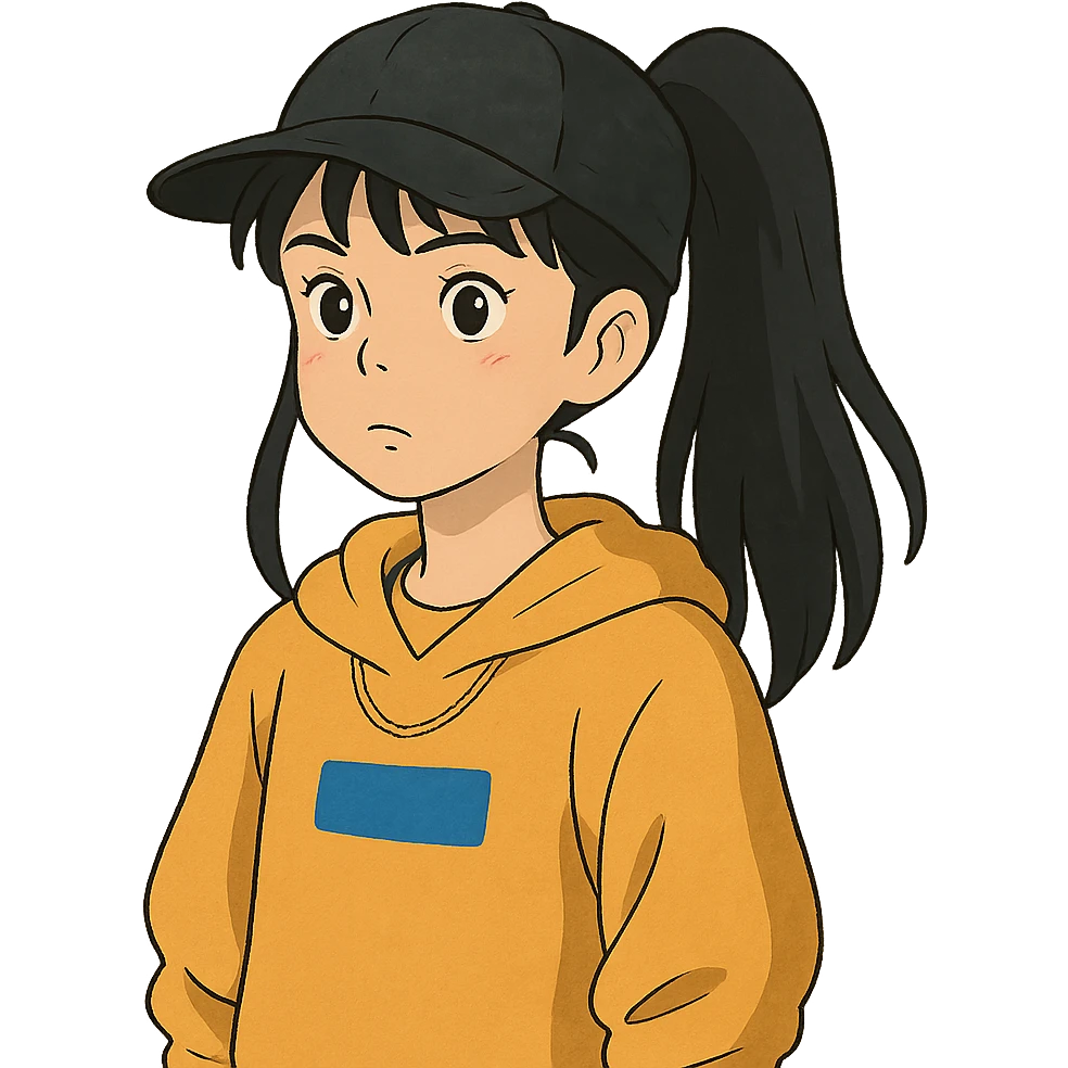ghibli style bb trickz character emoji