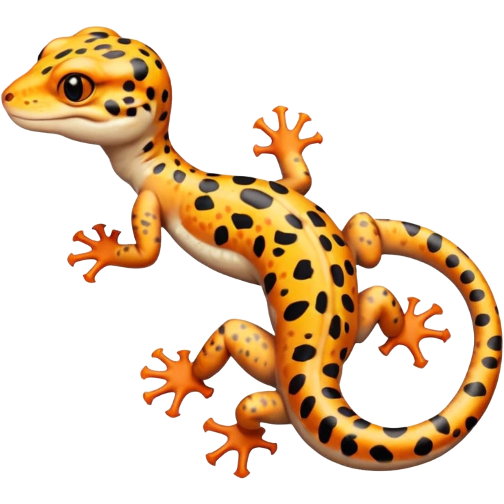 Leopard gecko emoji