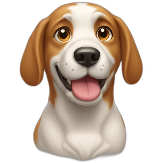 hunchback dog emoji
