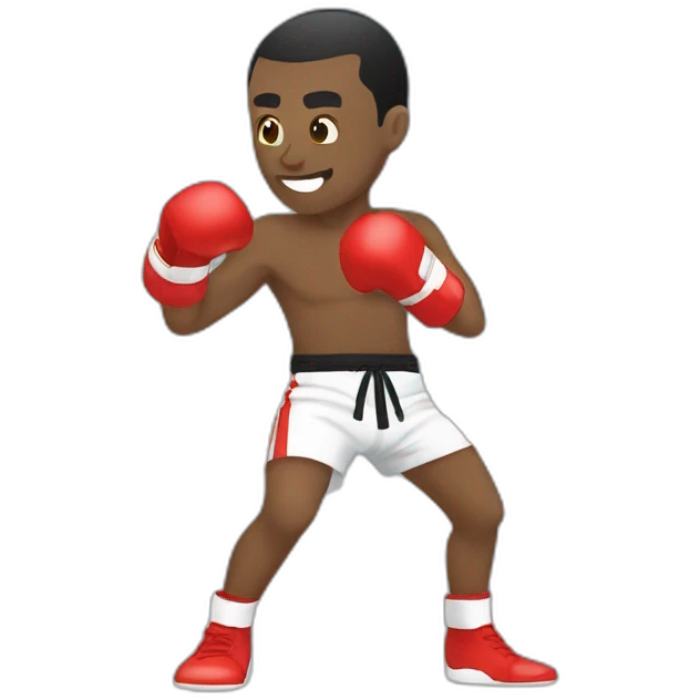Kickboxing emoji