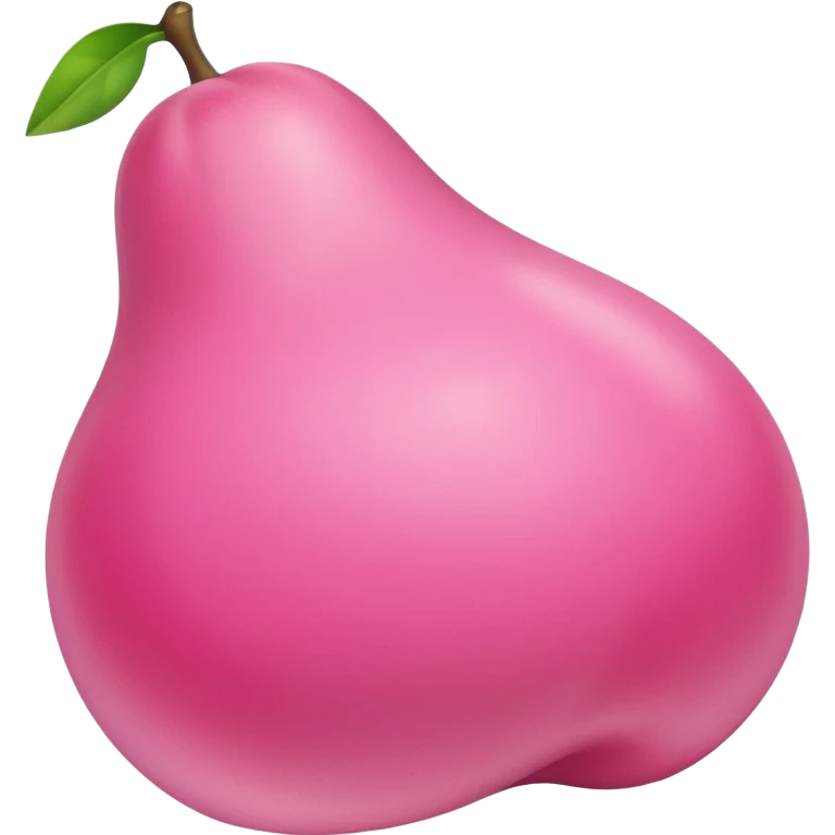 eine birne mit engen kleid sexy und leicht bekleidet pink und auffällig emoji