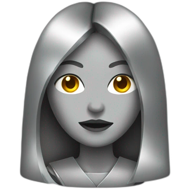 Metal woman emoji