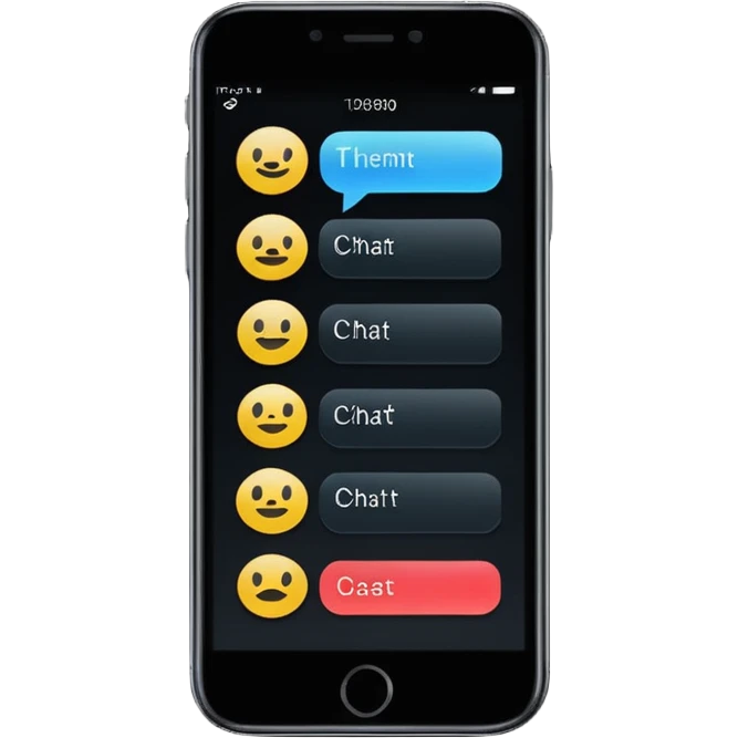 telefono chat  emoji