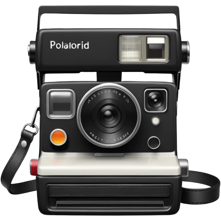 camera vintage instantanea polaroid emoji