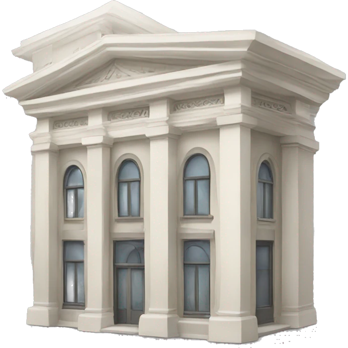 Building with architectural details emoji