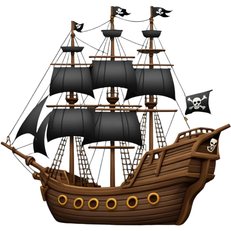 Crea un emoji di un timone di una nave pirata emoji