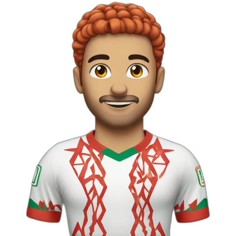Maillot du Maroc emoji