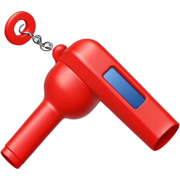 Create a today plastic whistle  emoji
