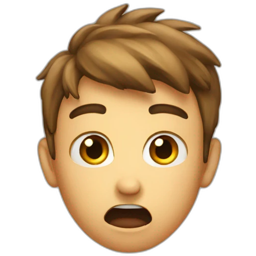 surprised emoji