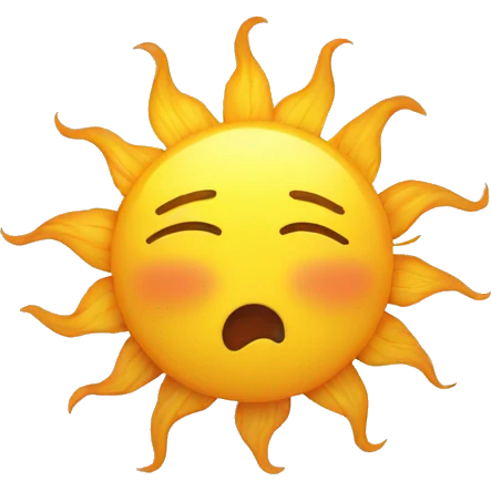 bravely sun emoji