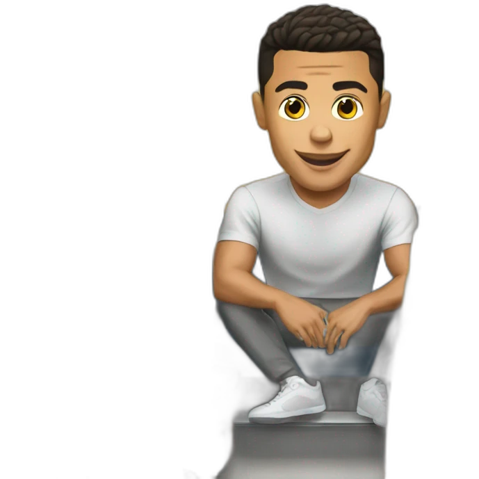 Ronaldo en bus emoji
