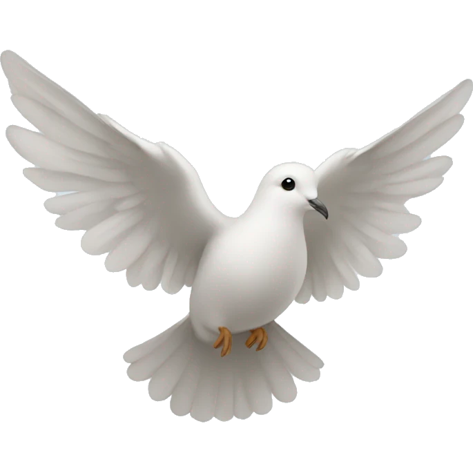 Dove of peace emoji