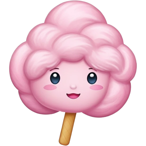 Cotton candy emoji emoji
