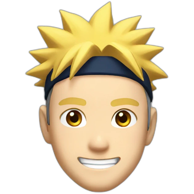 Naruto smile emoji emoji