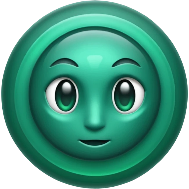 create for me pulsating emoji based on this 🫶, make it dark dark dark emerald with texture of actual emerald and pulsating from smaller to bigger emoji