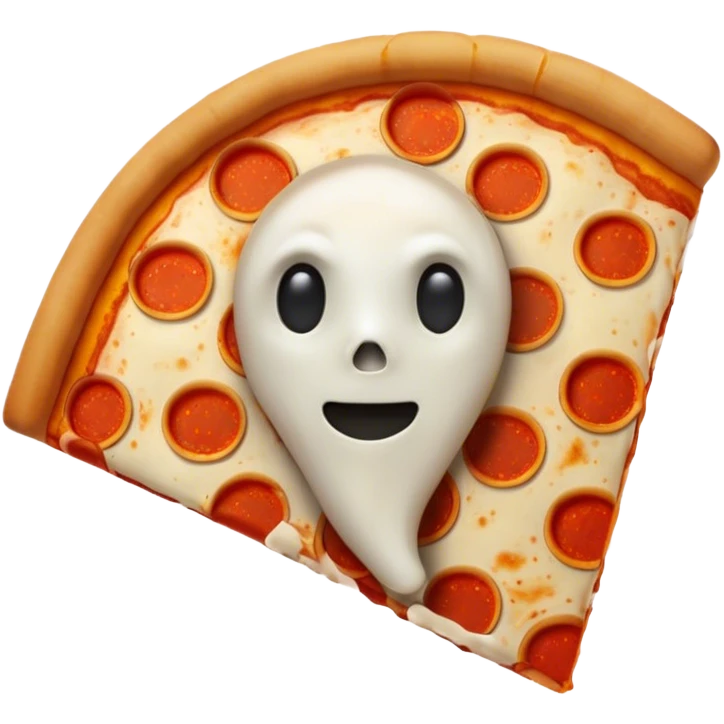 ghost pizza emoji