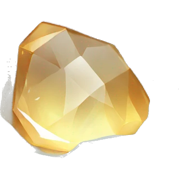 stone with crystal inside emoji