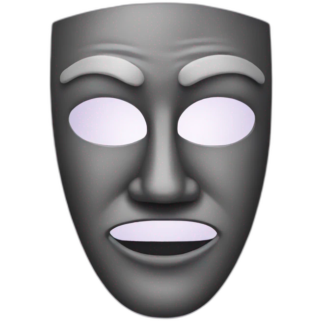 theater mask emoji