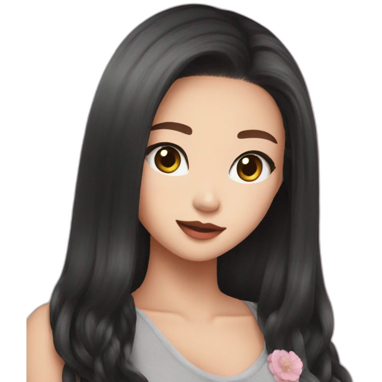 Jennie from blackpink emoji