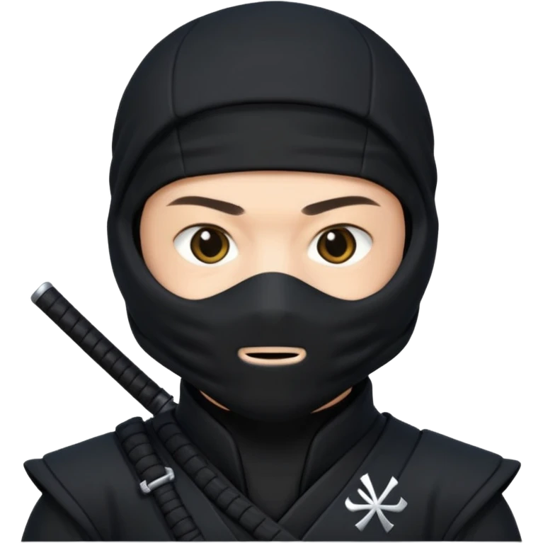 Ninja with MB written on it emoji
