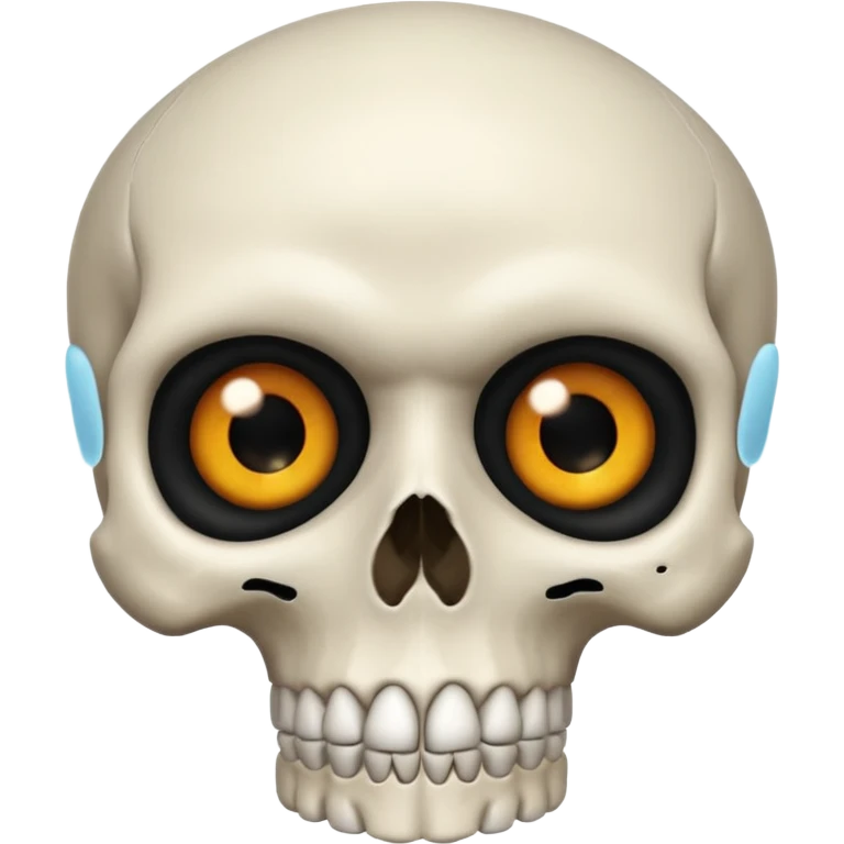 Very very realistic shull emoji emoji