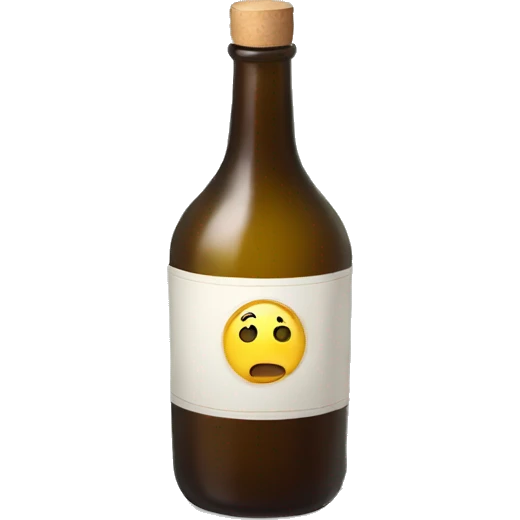 bottle of winr emoji