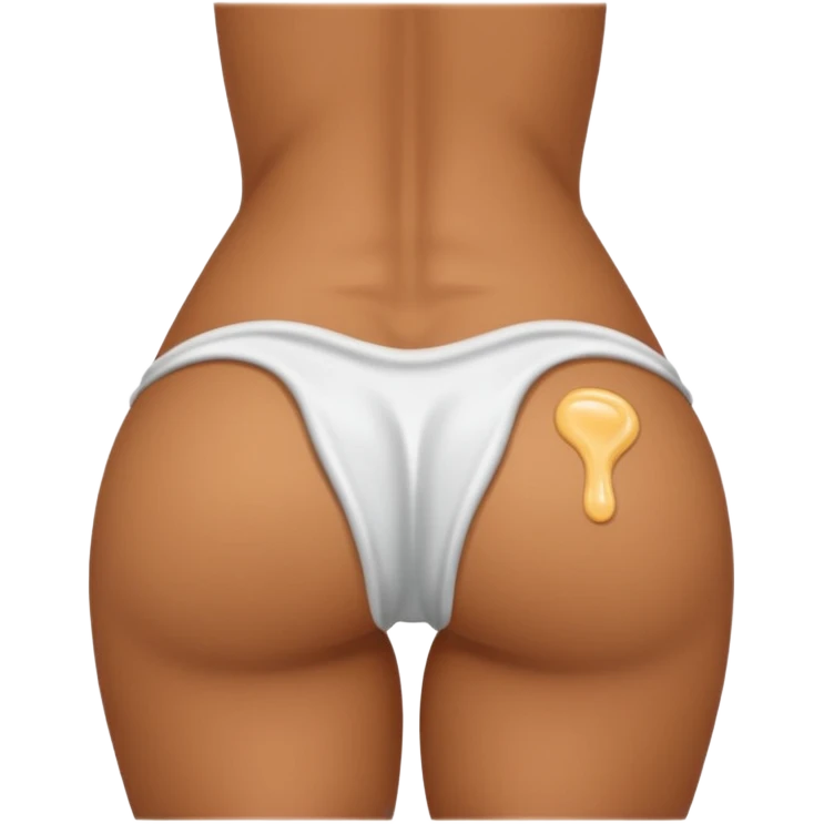Big butt and cummy emoji