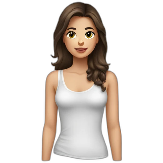 brunette-girl-wearing-a-seethrough-shirt emoji