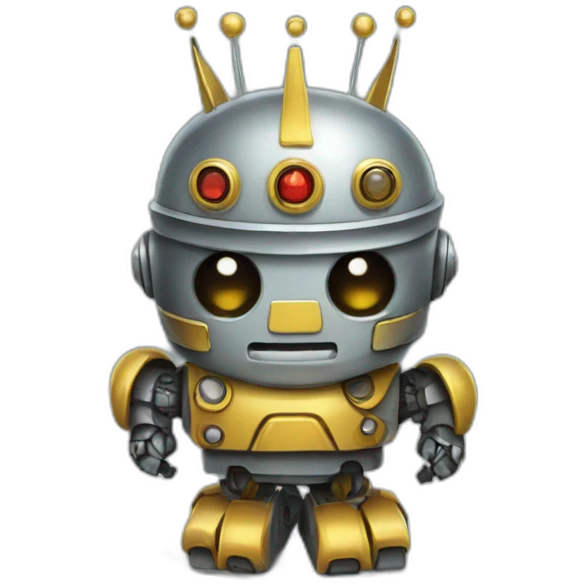 robot-king emoji