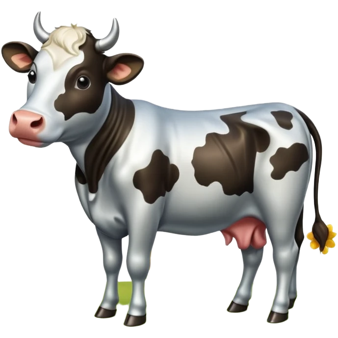 НЛО с коровой  emoji