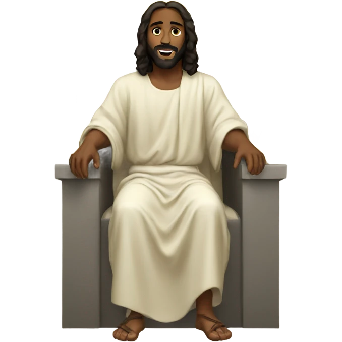 Black Jesus emoji