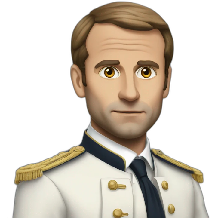Macron the scum emoji