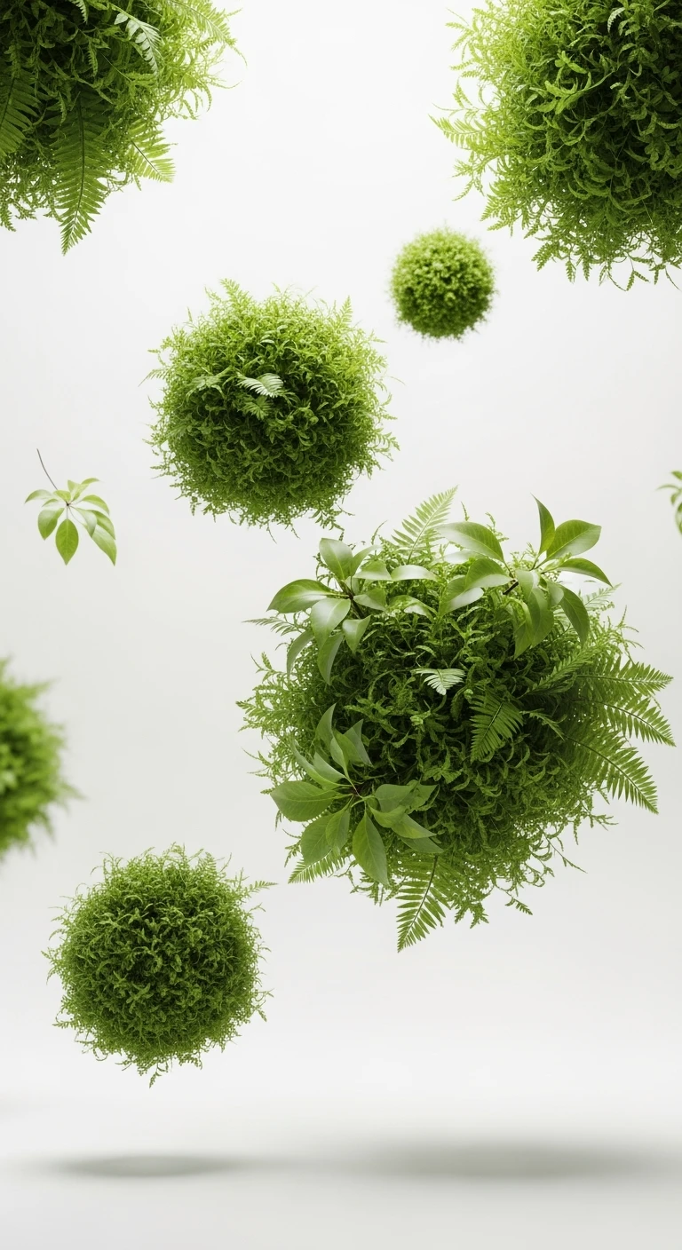 VERDURE FLUTTUANO IN ARIA, iperrealistico 4k, ISOLATA SU SFONDO BIANCO emoji