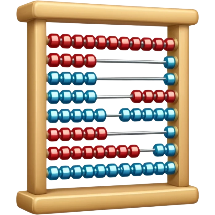 Rhinestone abacus emoji