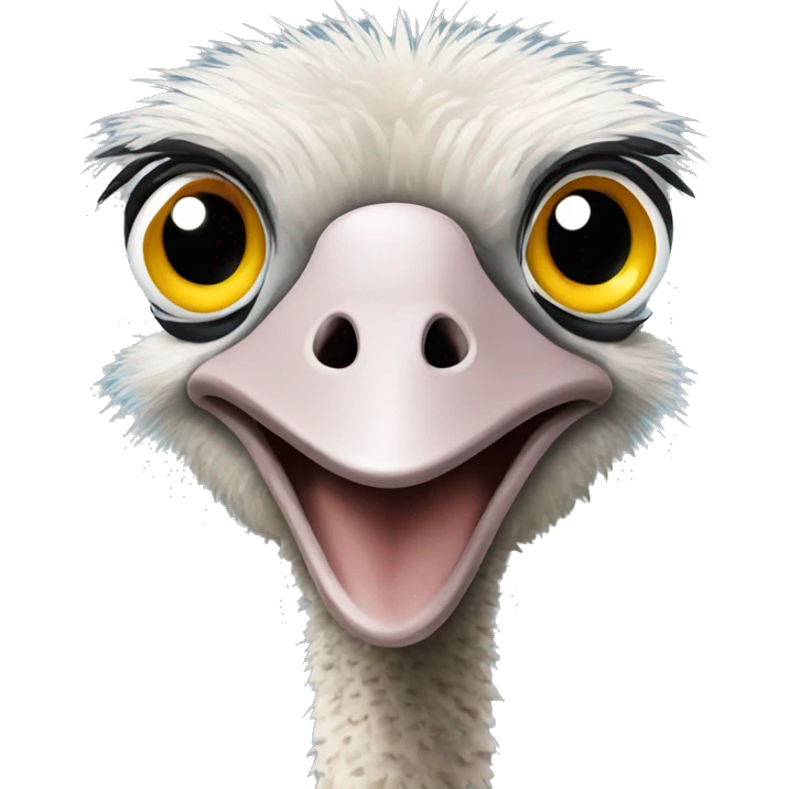 Ostrich  emoji