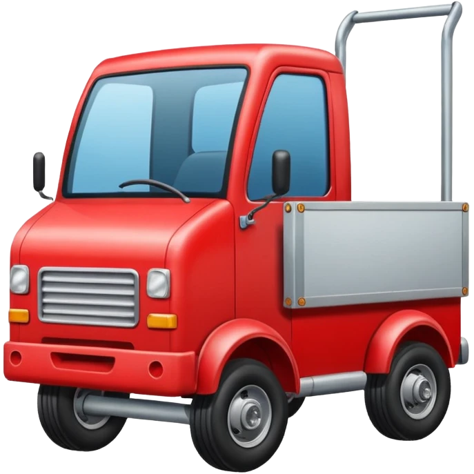 Moving truck or dolly
 emoji