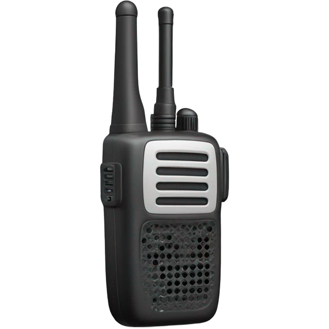 Walkie talkie emoji