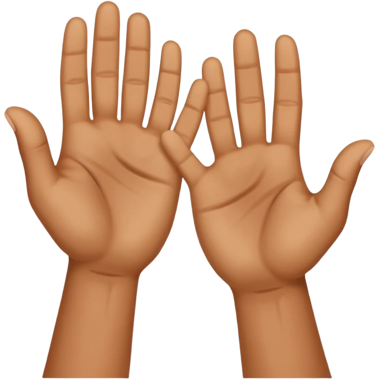👉🏻👋🏻 emoji