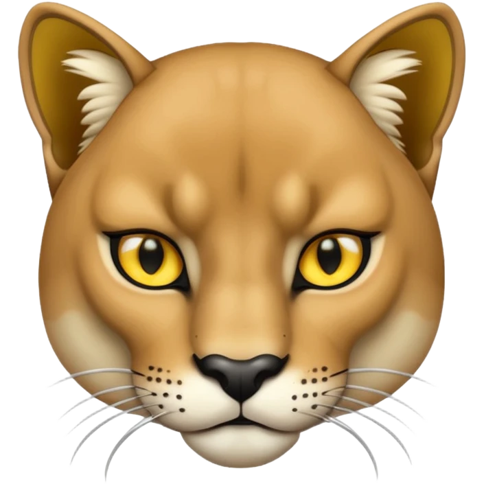 Un puma emoji