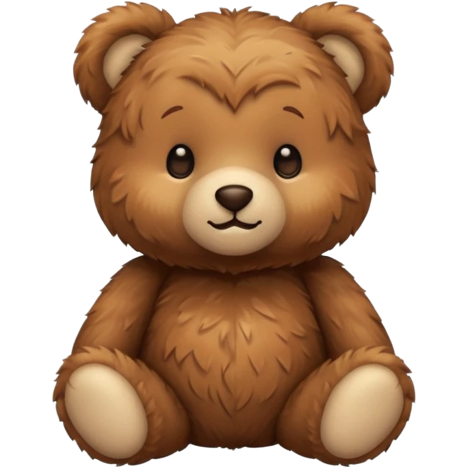 cute teddy bear emoji