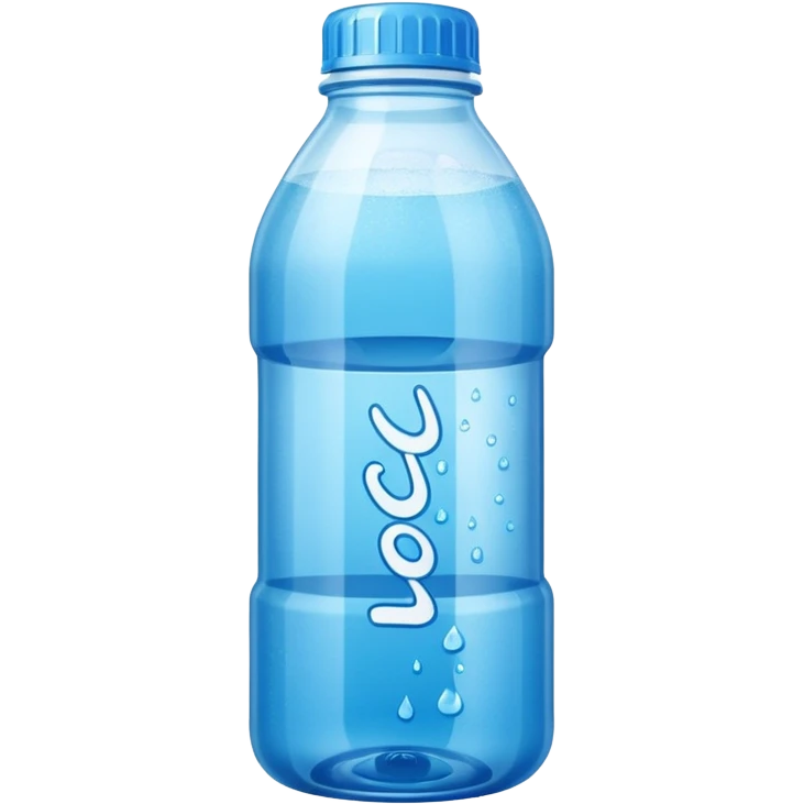 bottiglia di plastica di Energade emoji