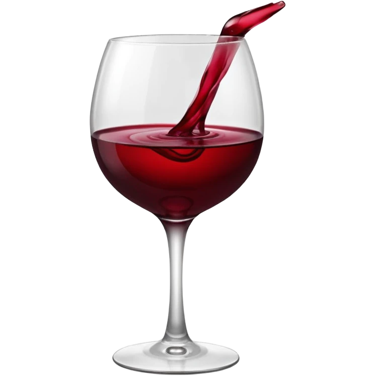 Red wine point emoji