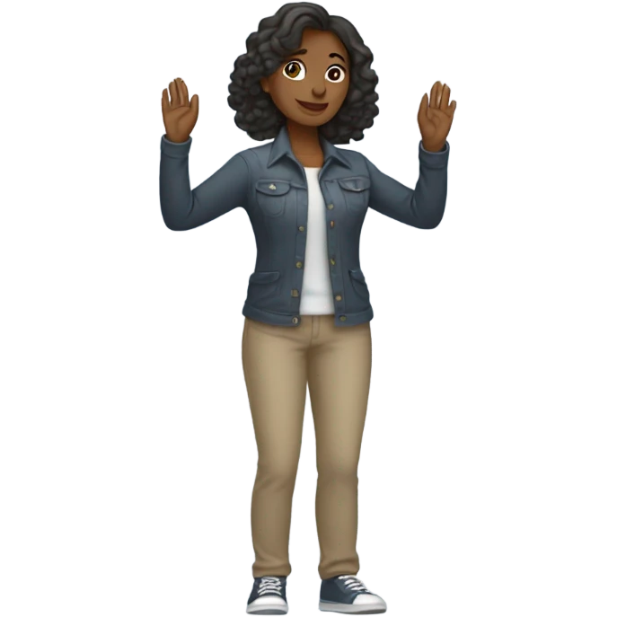Woman saluting  emoji