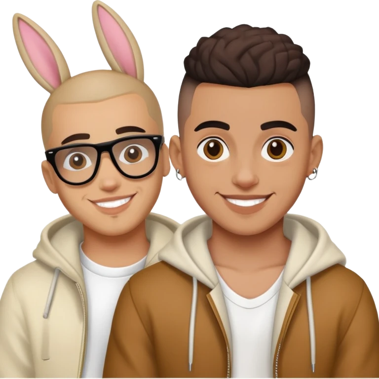 hosted bad bunny rauw alejandro emoji