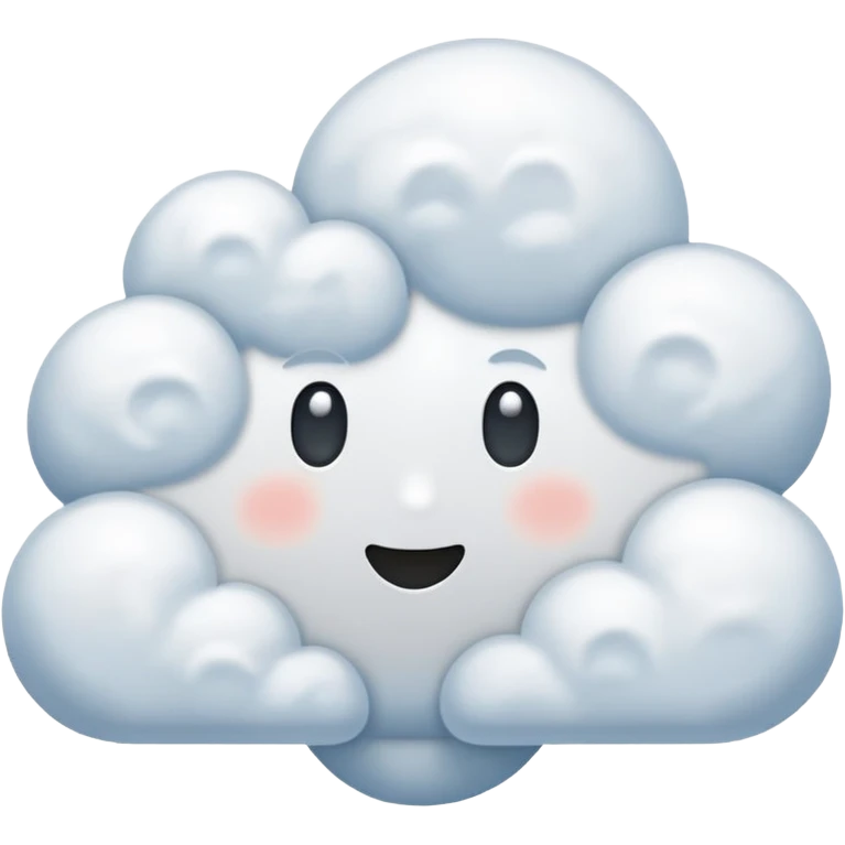Forma de Nube emoji