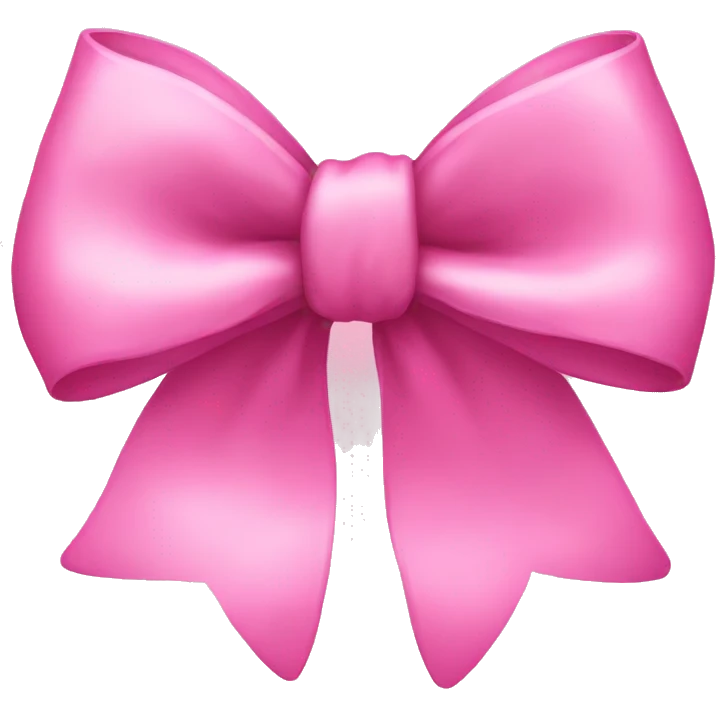 pink bow emoji