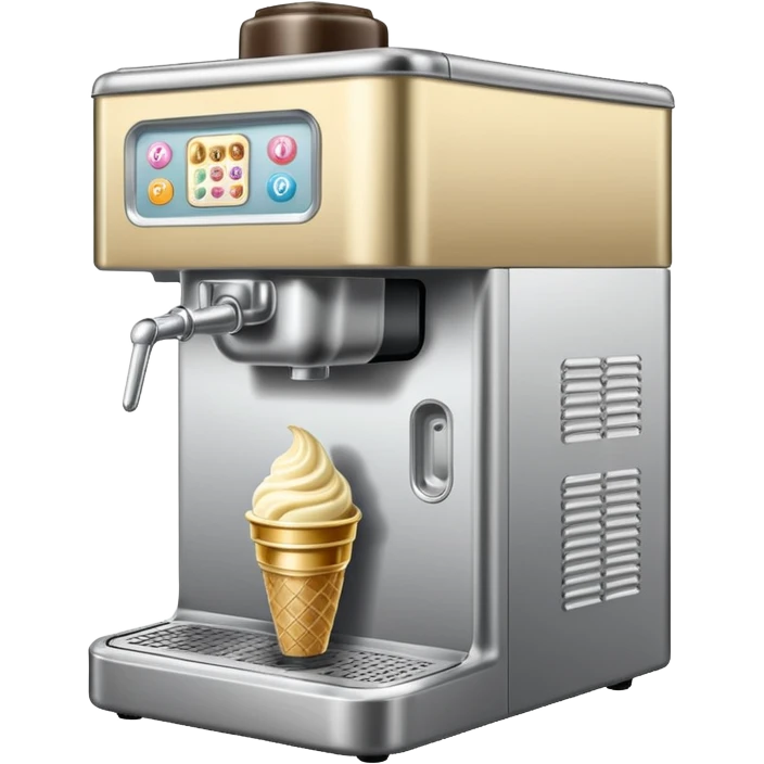 Ice cream machine  emoji