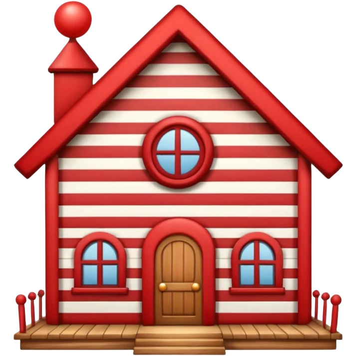 clown house red emoji